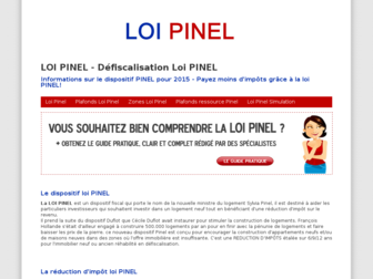 loi-pinel.defiscmag.com website preview