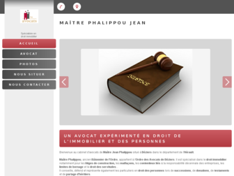 phalippou-beziers-avocat.fr website preview