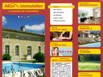 akor-immobilier.fr website preview