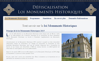 defiscalisation-monuments-historiques.info website preview