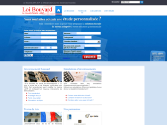 loibouvard.fr website preview