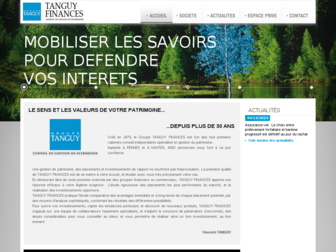 tanguyfinances.fr website preview