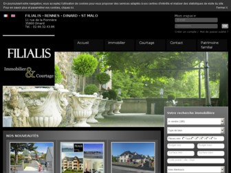 immobilier-filialis.fr website preview