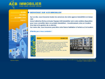 acb-immobilier.fr website preview