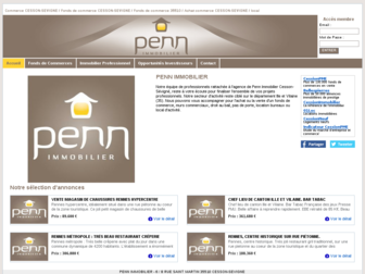 penn-immobilier-entreprises-commerces.octissimo.com website preview