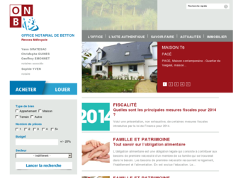 notaires-betton.fr website preview