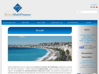riviera-multifinance.com website preview
