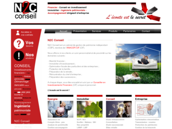 n2c-conseil.fr website preview