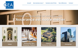 gea-assurances.com website preview