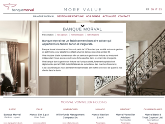 morval.ch website preview