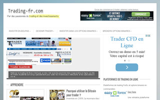 trading-fr.com website preview