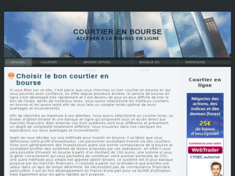 courtierenbourse.fr website preview