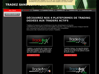 tradebox.fr website preview