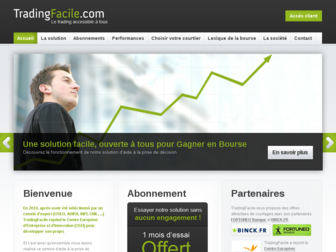 tradingfacile.com website preview