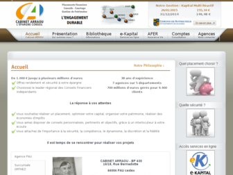 cabinet-arraou.fr website preview