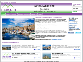 marcom-vente-commerces-entreprises-bretagne.octissimo.com website preview