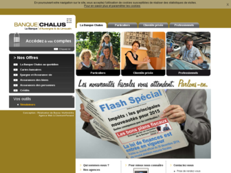 banque-chalus.fr website preview