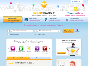 directetproche.fr website preview