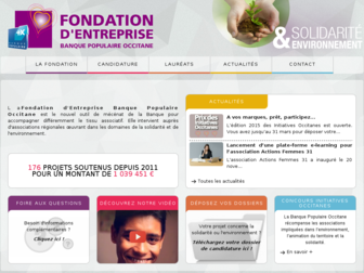 fondation.occitane.banquepopulaire.fr website preview