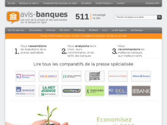 avis-banques.com website preview