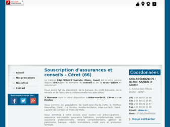 assurances-santalo.com website preview