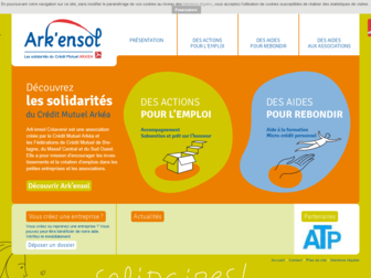 arkensol.fr website preview
