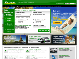 europcar-guadeloupe.com website preview