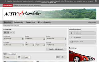 activautomobiles.com website preview