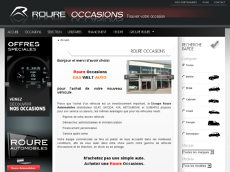 roure-occasions.com website preview