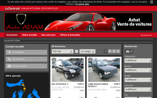 auto-adam95.com website preview