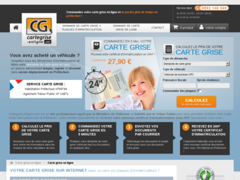 cartegrise-enligne.com website preview