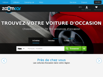 zoomcar.fr website preview