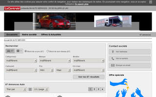 ghauto.fr website preview