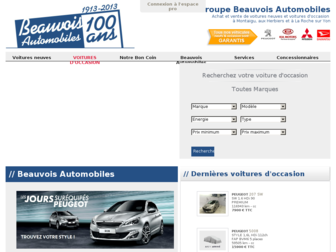 voiture-occasion-beauvois.com website preview