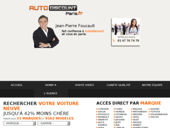 autodiscount-paris.fr website preview