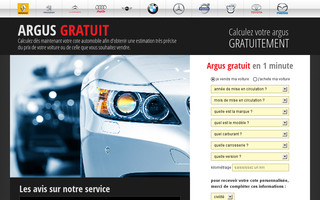 argusgratuit.fr website preview