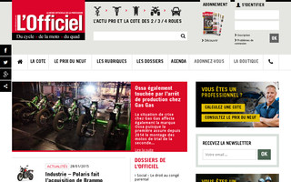 lofficielducycle.com website preview