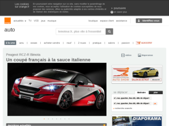 auto.orange.fr website preview