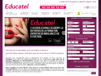 educatel.fr website preview