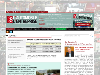 automobile-entreprise.com website preview