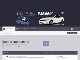 forum-bmw.fr website preview