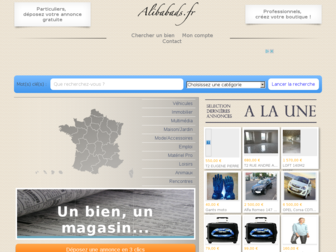 alibabads.fr website preview