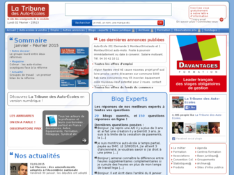 tribune-auto-ecoles.fr website preview