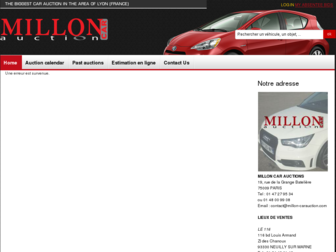 millon-carauction.com website preview