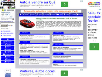 automobile.lienspratiques.com website preview