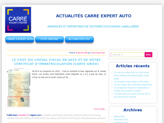 actus.carre-expert-auto.org website preview