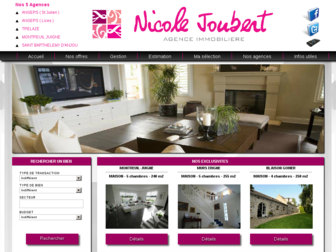 nicole-joubert.com website preview