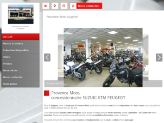 provence-moto-avignon.fr website preview