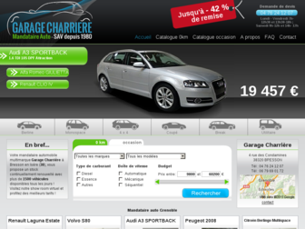 charriere-mandataire.fr website preview