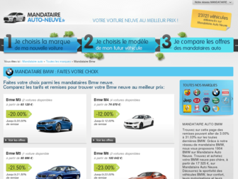 bmw.mandataire-auto-neuve.fr website preview